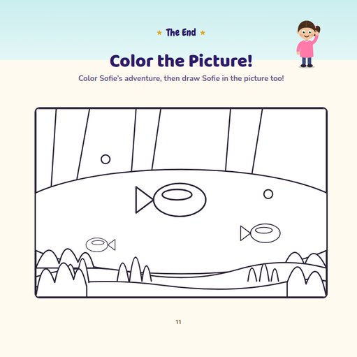 Color the picture activity page