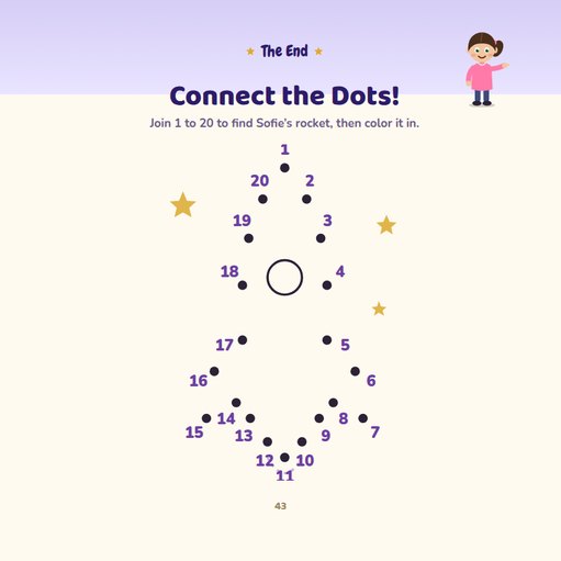 Connect the dots activity page